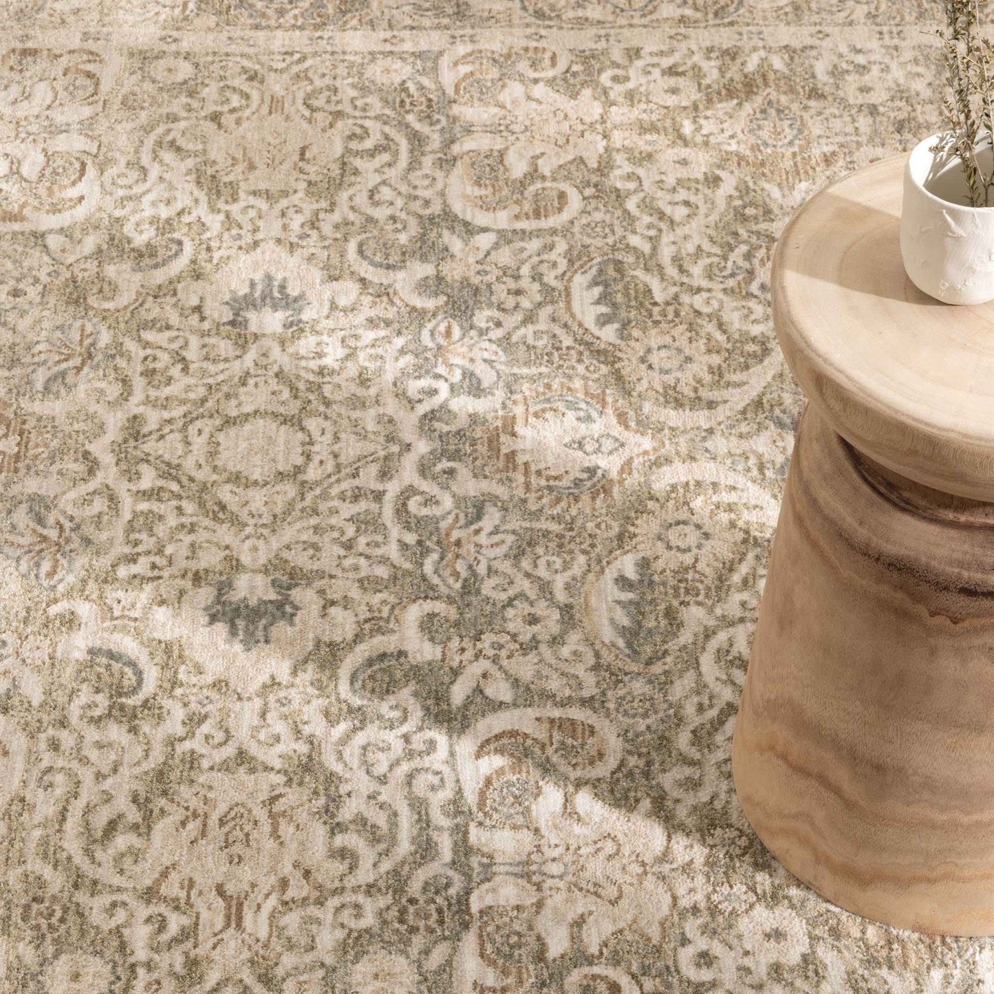 Delphine Regal Green Runner