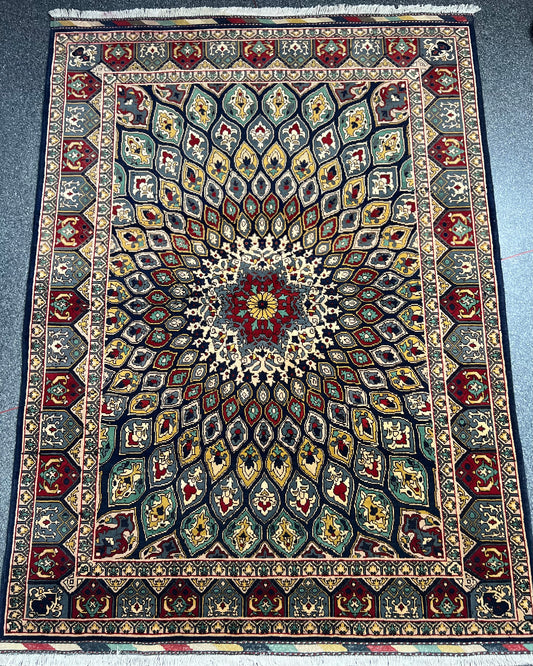 AFGHAN HAND-KNOTTED PURE-WOOL MARINOS (150 X 200 cm)