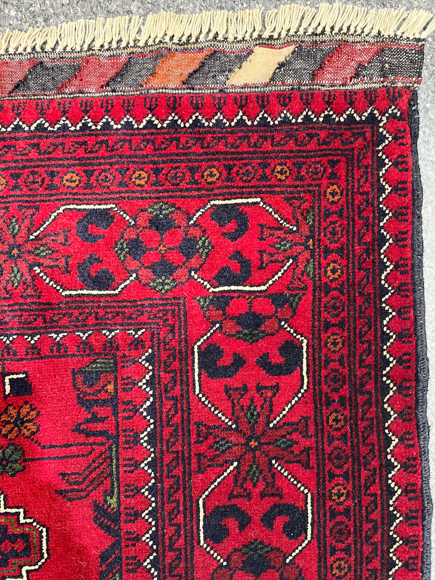 AFGHAN KHAL MOHAMMADI HAND-KNOTTED FINE-WOOL  (150 x 200 cm)