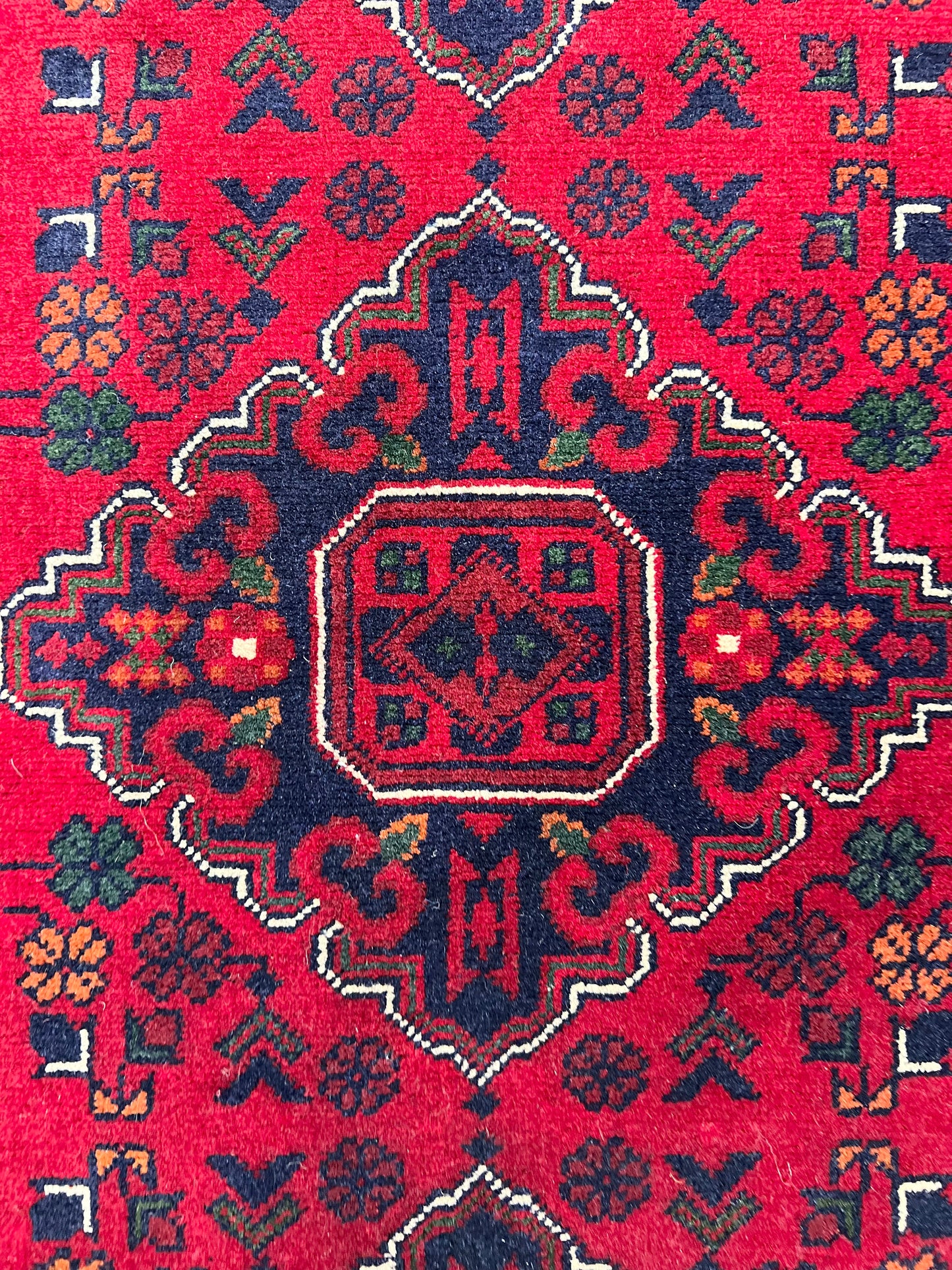 AFGHAN KHAL MOHAMMADI HAND-KNOTTED FINE-WOOL  (150 x 200 cm)