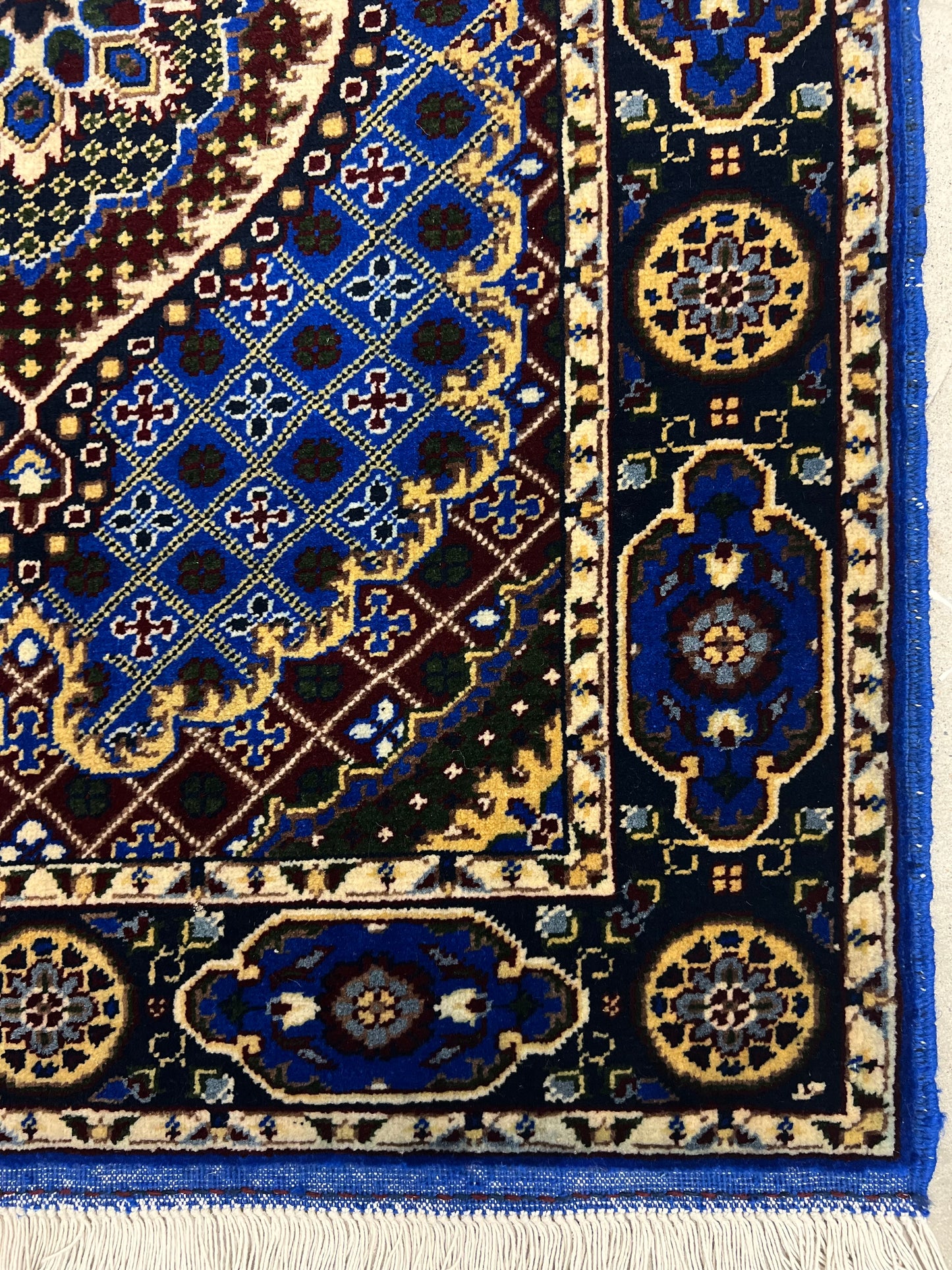 AFGHAN HAND-KNOTTED PURE-WOOL MARINOS (86 X 113 cm)
