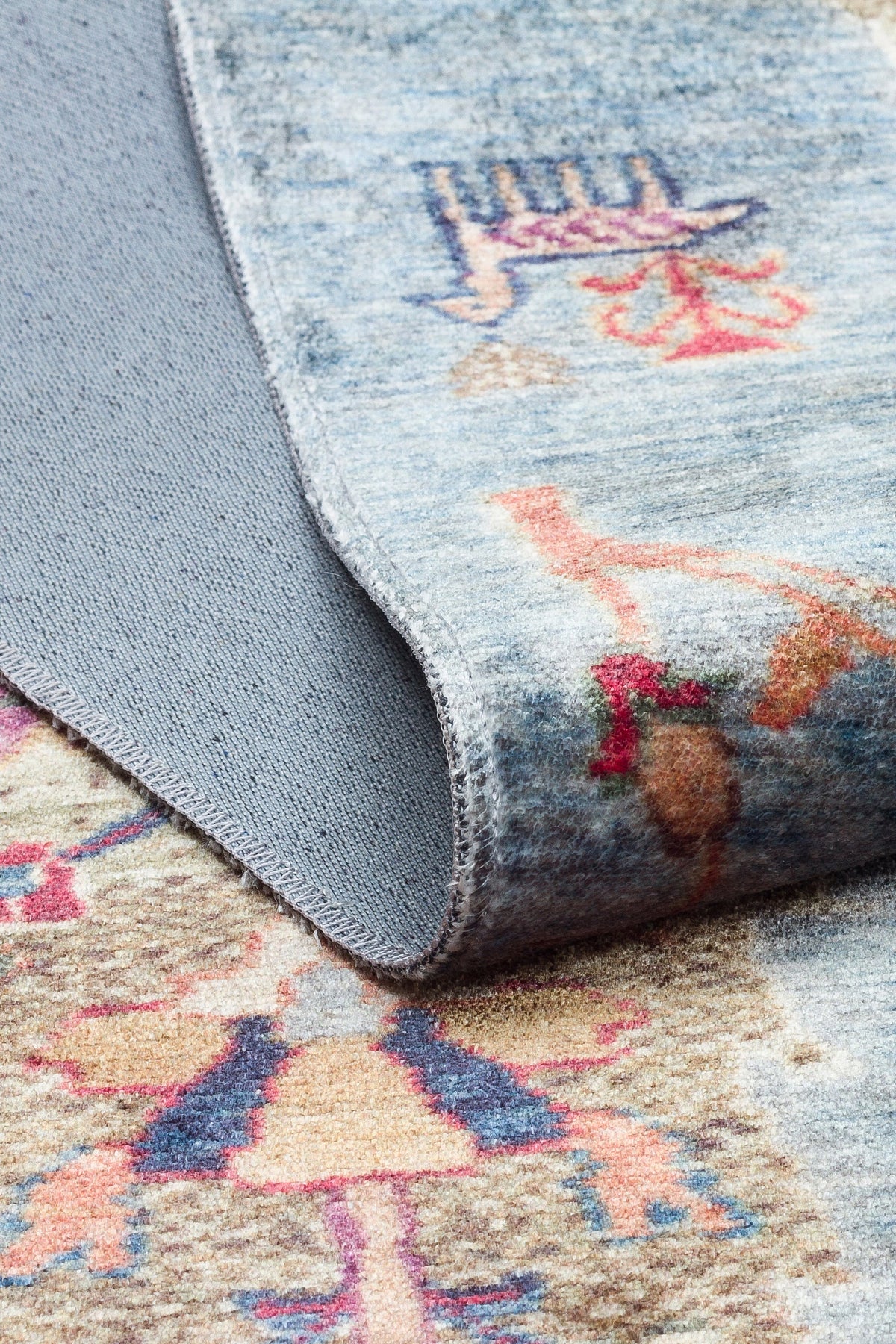 AFGHAN CHOBI Blue Rug (160 x 230)