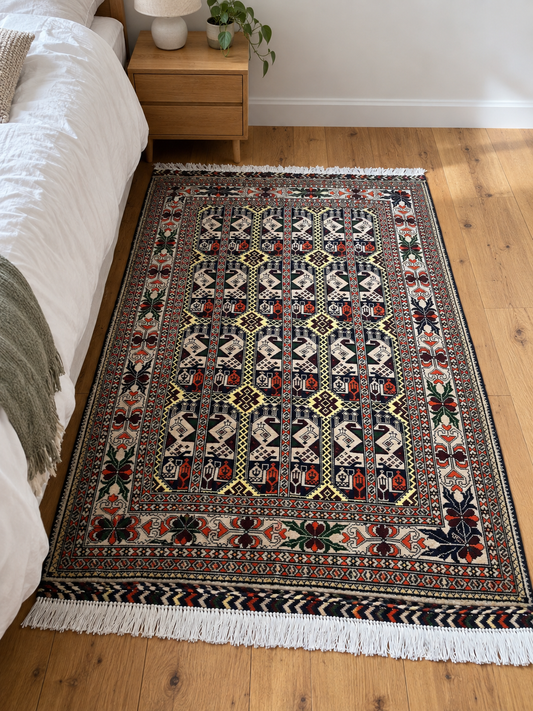 FINE WOOLEN RUG CHOBI (97W x 150H)