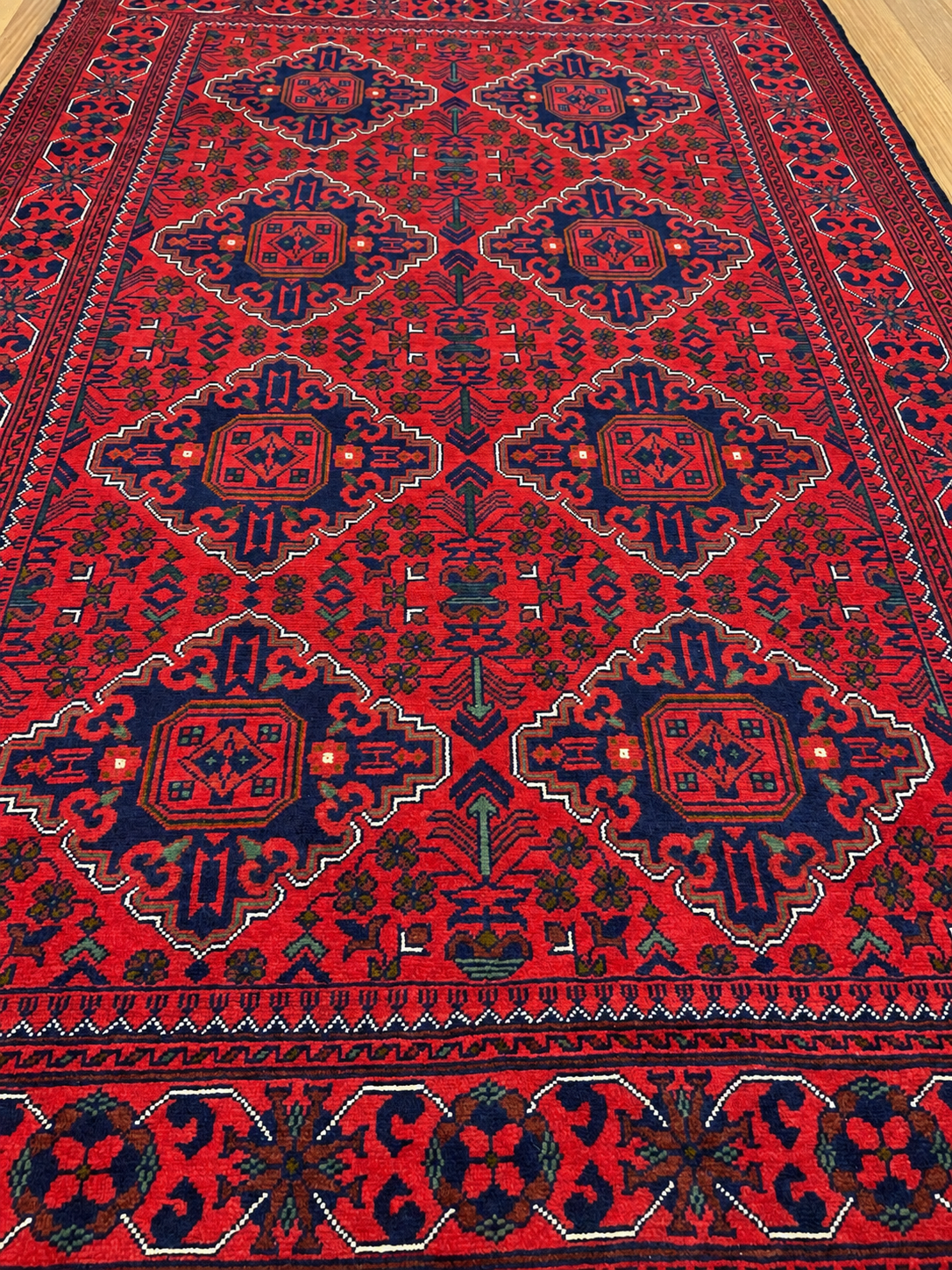 AFGHAN KHAL MOHAMMADI WOOL (131cm x 203 cm)