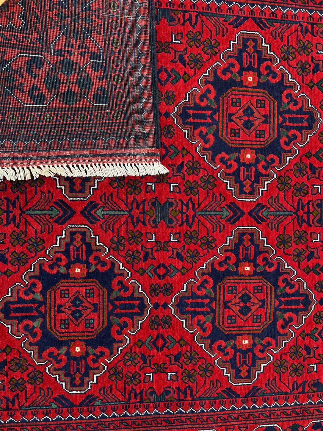 AFGHAN KHAL MOHAMMADI WOOL (131cm x 203 cm)