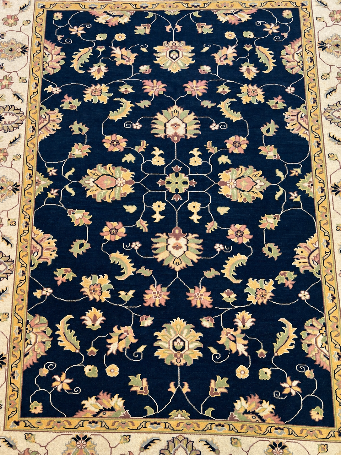 AFGHAN CHOBI HANDWOVEN  WOOL RUG (145 x 190 cm)