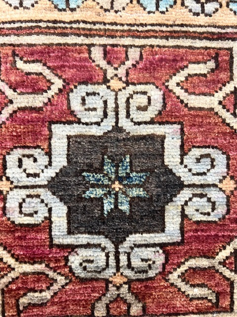 AFGHAN CHOBI HANDKNOTTED RUG (56 X 89 cm)
